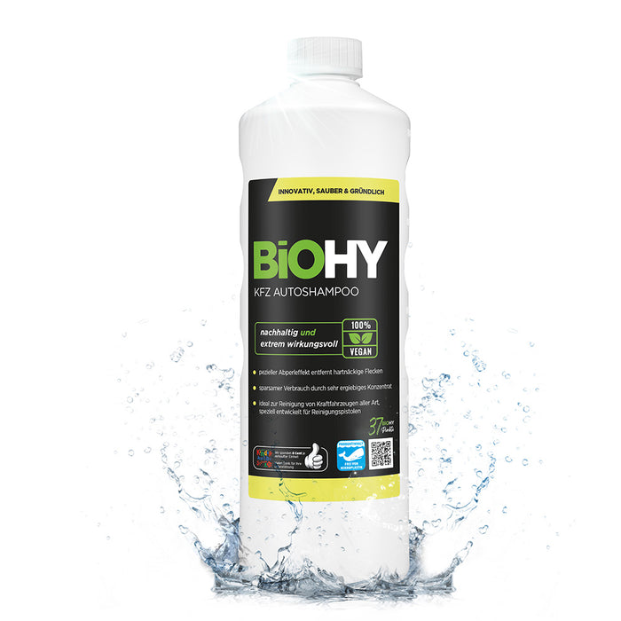 BiOHY car shampoo, car wash, car shampoo, foam cleaner