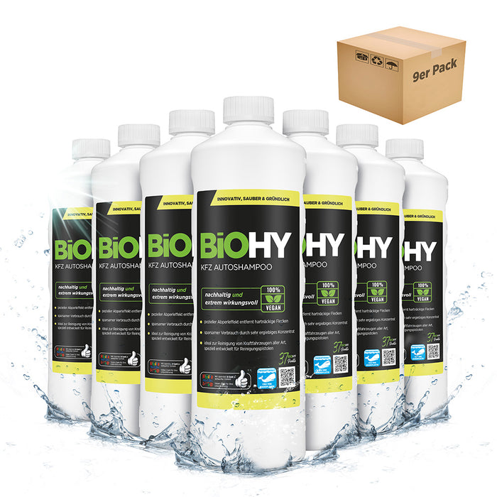 BiOHY car shampoo, car wash, car shampoo, foam cleaner