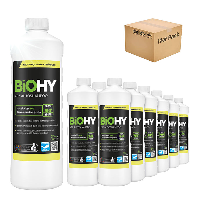 BiOHY car shampoo, car wash, car shampoo, foam cleaner