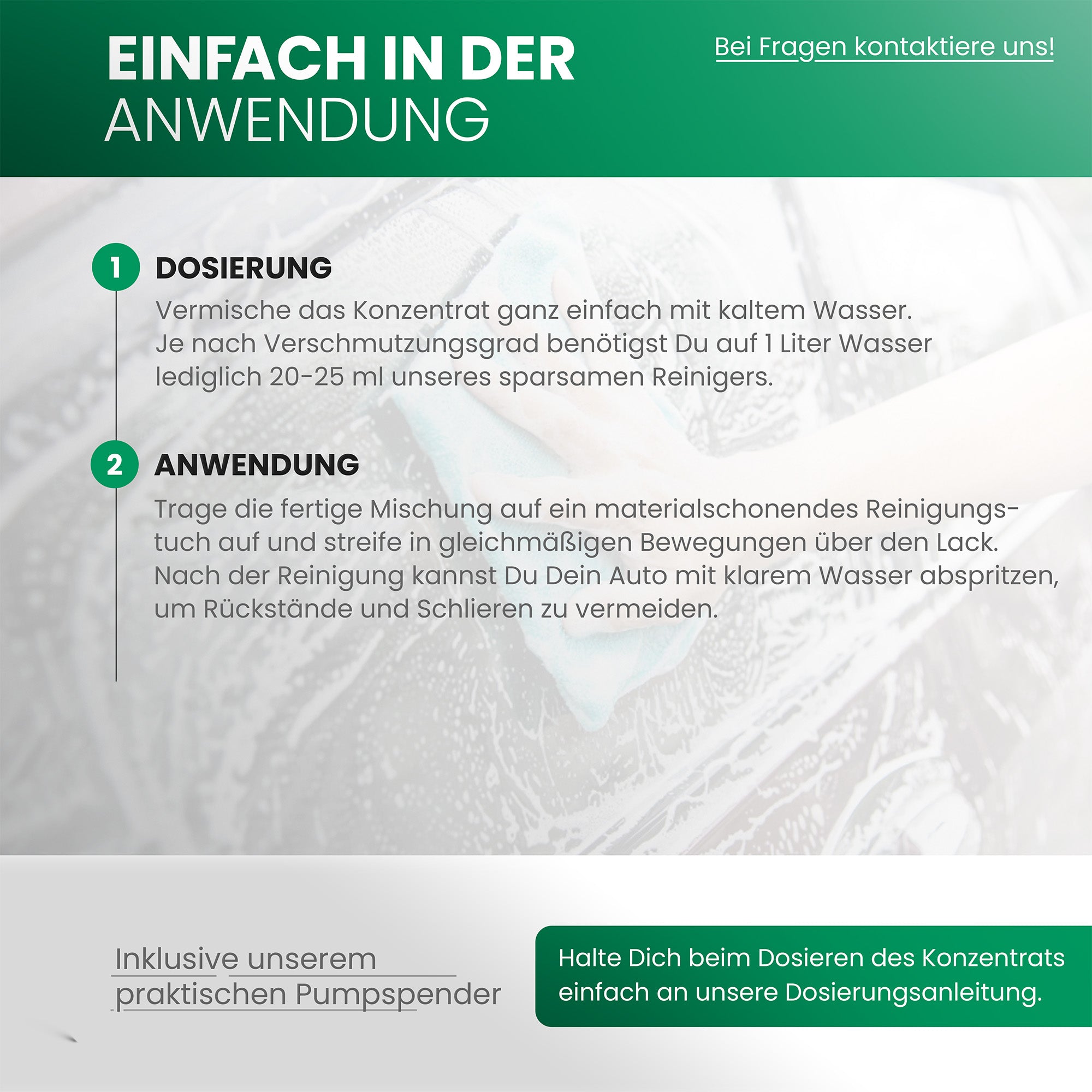 BiOHY car shampoo, car wash, car shampoo, foam cleaner