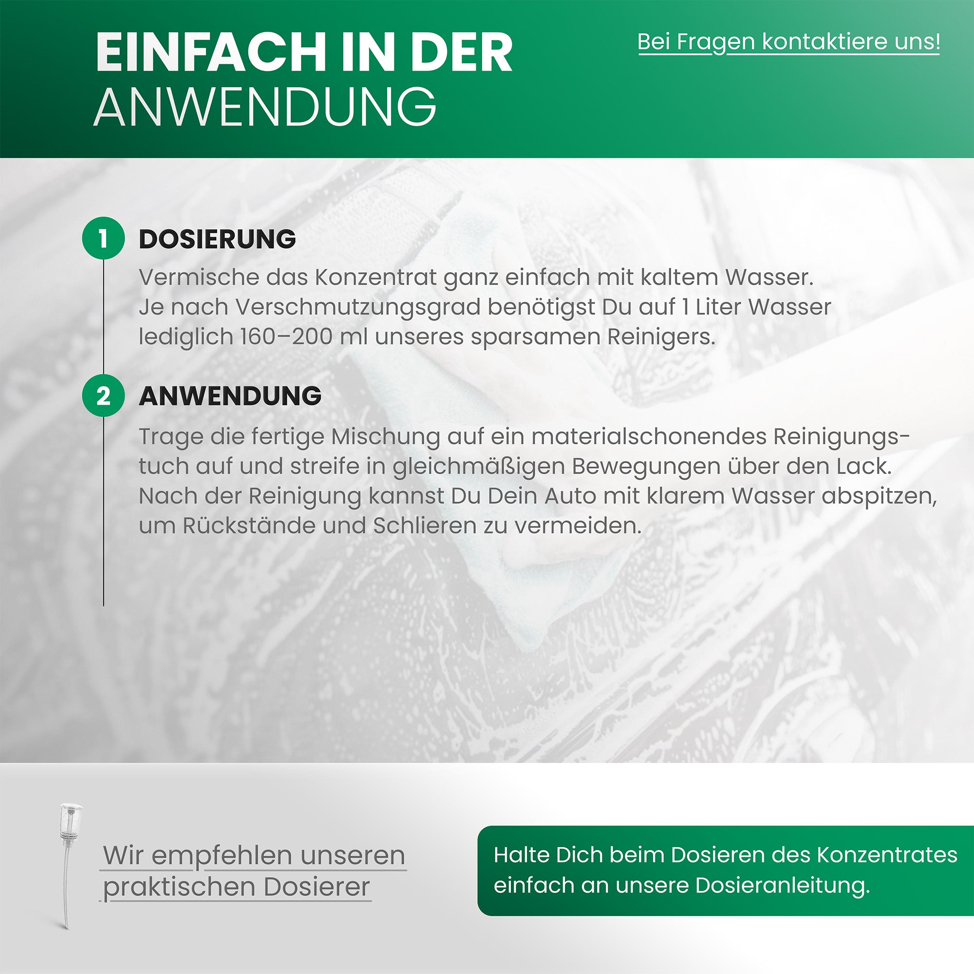 BiOHY car shampoo, car wash, car shampoo, foam cleaner