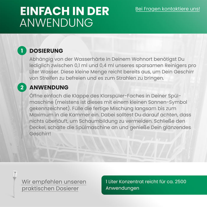 BiOHY rinse aid, shine cleaner, dishwashing detergent, cutlery cleaner, B2B