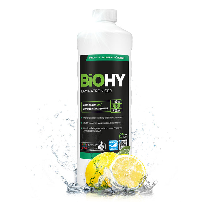 BiOHY laminate cleaner, laminate care, vinyl cleaner, laminate care products