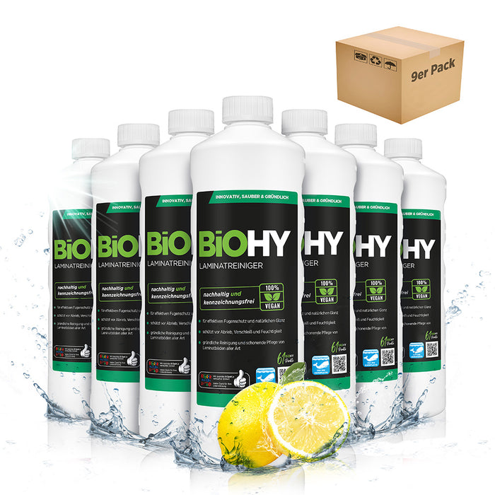 BiOHY laminate cleaner, laminate care, vinyl cleaner, laminate care products