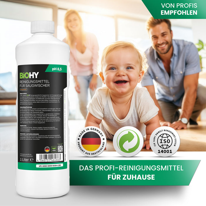 BiOHY Reiniger für Saugwischer mit Orangenduft