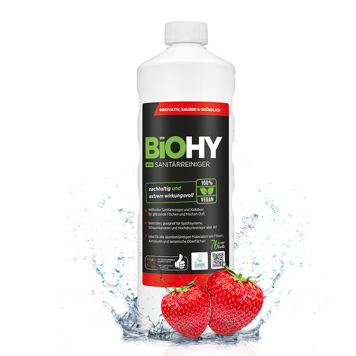 BiOHY sanitary cleaner, bathroom cleaner, limescale remover, bathroom cleaner