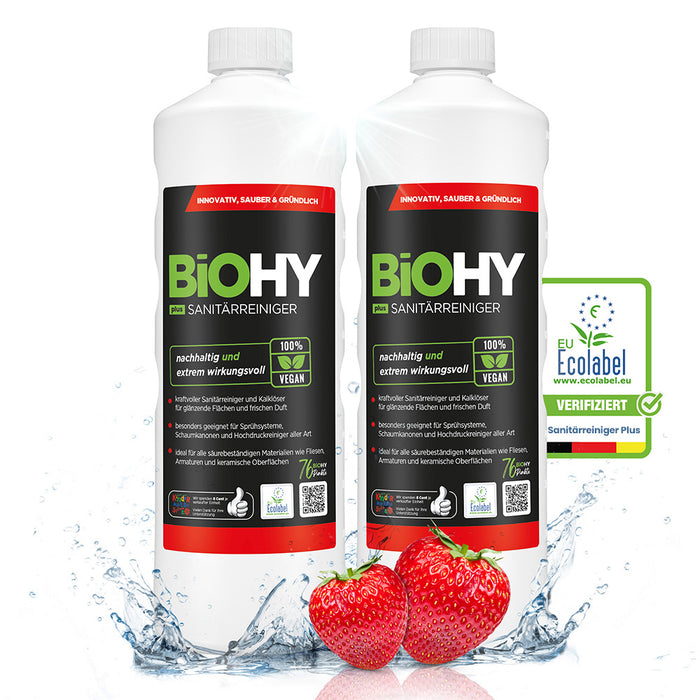 BiOHY sanitary cleaner, bathroom cleaner, limescale remover, bathroom cleaner