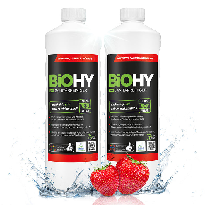 BiOHY sanitary cleaner, bathroom cleaner, limescale remover, bathroom cleaner