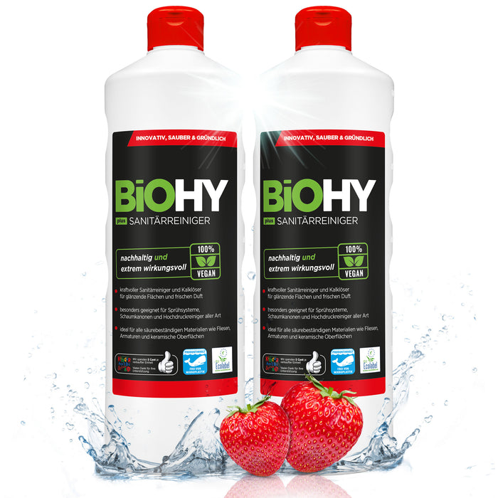 BiOHY sanitary cleaner, bathroom cleaner, limescale remover, bathroom cleaner