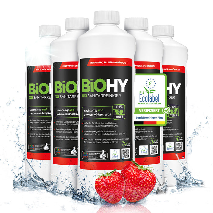 BiOHY sanitary cleaner, bathroom cleaner, limescale remover, bathroom cleaner