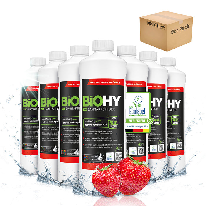 BiOHY sanitary cleaner, bathroom cleaner, limescale remover, bathroom cleaner