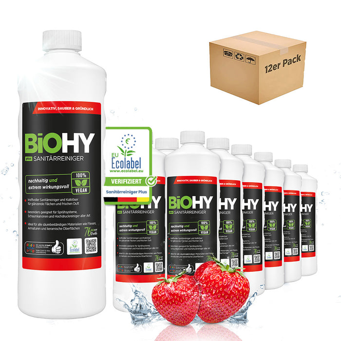 BiOHY sanitary cleaner, bathroom cleaner, limescale remover, bathroom cleaner