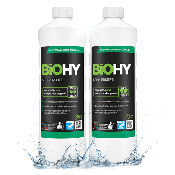 BiOHY soft soap, soft soap solution, floor cleaner, organic concentrate
