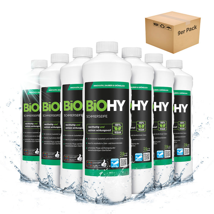 BiOHY soft soap, soft soap solution, floor cleaner, organic concentrate