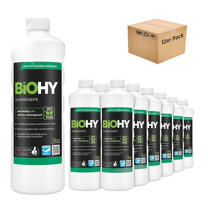 BiOHY soft soap, soft soap solution, floor cleaner, organic concentrate