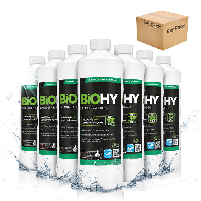 BiOHY jewelry cleaner, ultrasonic jewelry cleaner, cleaner for silver jewelry and gold, organic concentrate