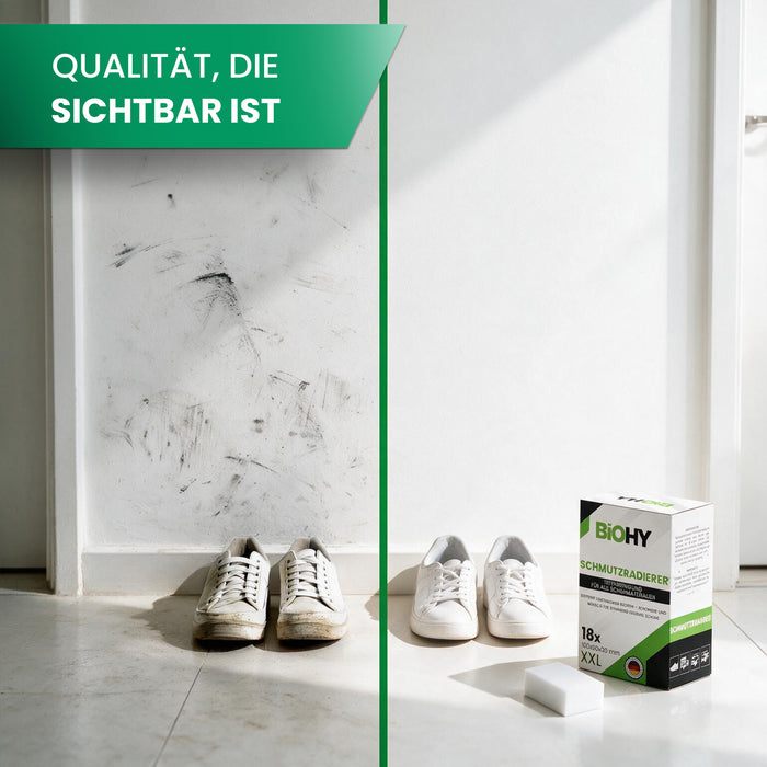 BiOHY Schmutzradierer – Zauberschwämme für Schuhe