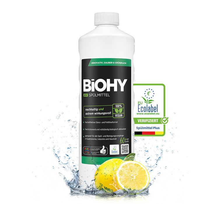 BiOHY washing-up liquid, dishwashing liquid, hand washing-up liquid, dishwashing liquid