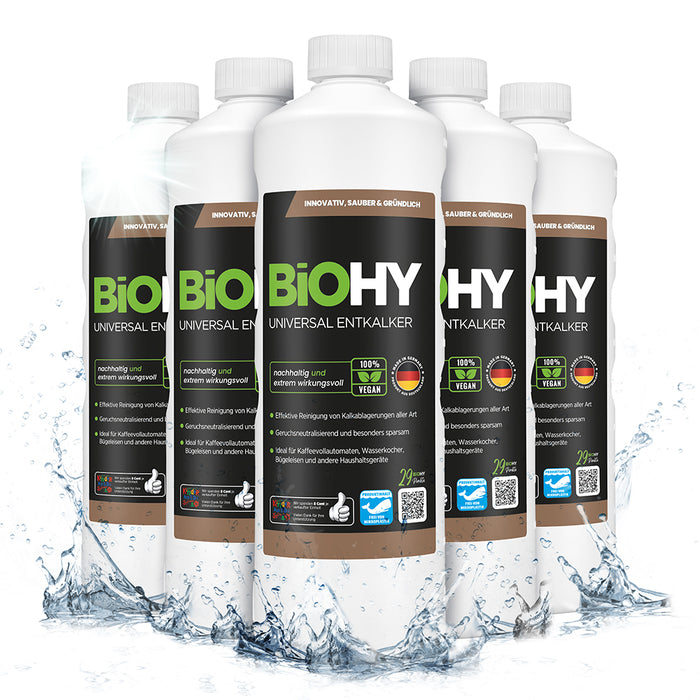 BiOHY universal descaler, descaler, organic limescale remover, limescale cleaner