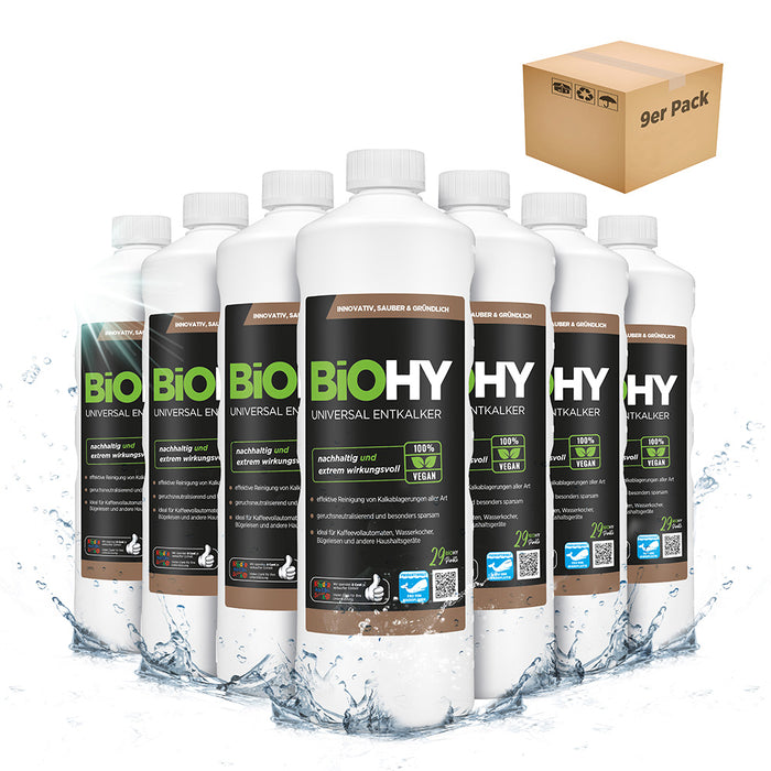 BiOHY universal descaler, descaler, organic limescale remover, limescale cleaner