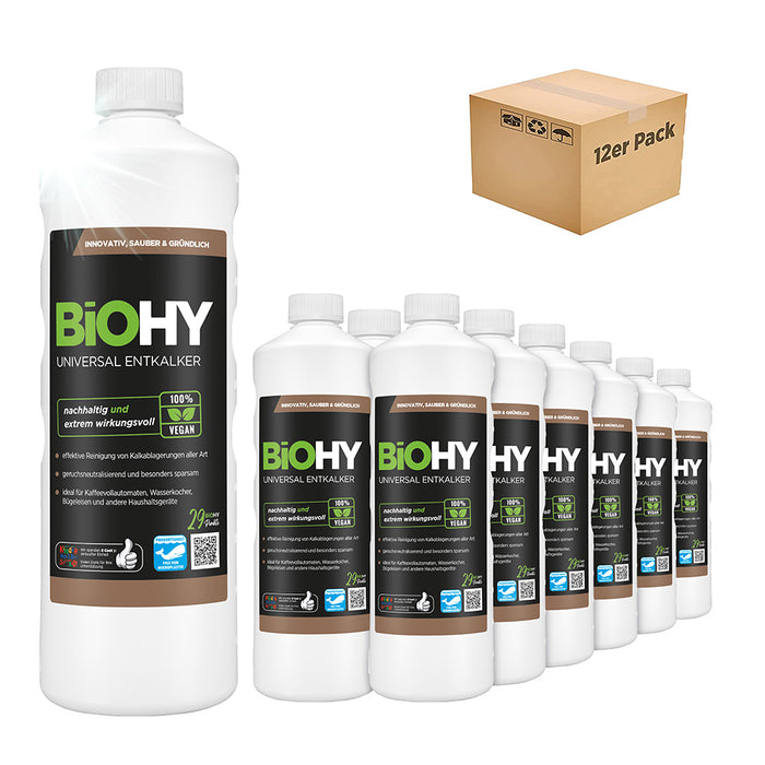 BiOHY universal descaler, descaler, organic limescale remover, limescale cleaner