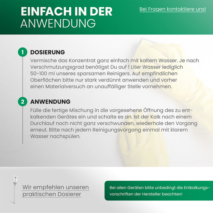 BiOHY universal descaler, limescale remover, limescale remover, descaler, B2B