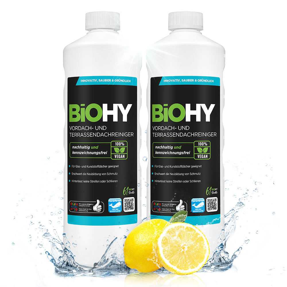 BiOHY canopy and patio roof cleaner, patio cleaner, canopy cleaner, algae remover
