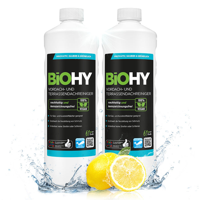 BiOHY canopy and patio roof cleaner, patio cleaner, canopy cleaner, algae remover