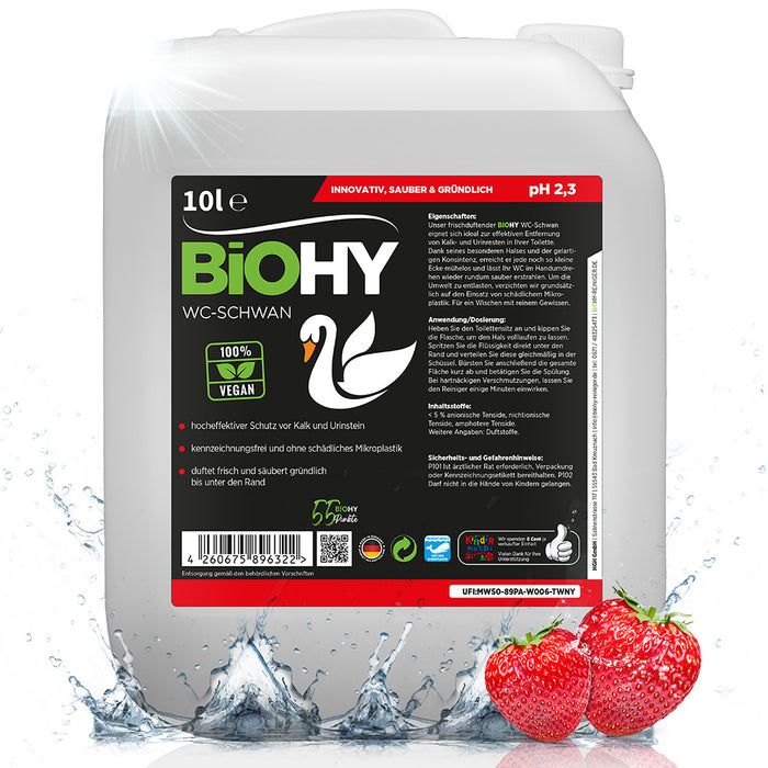 BiOHY toilet swan, toilet cleaner, toilet duck, toilet cleaner