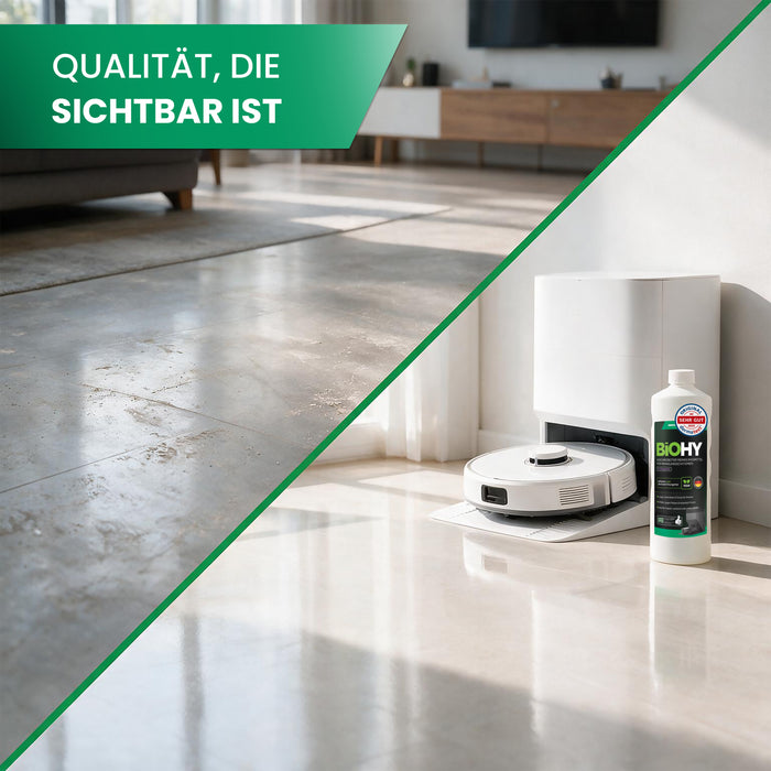 BiOHY Bodenreiniger für Wischroboter Station mit Frischeduft