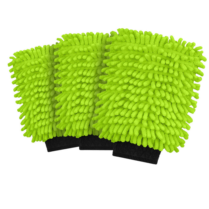 BiOHY Waschhandschuh Auto Mikrofaser Chenille – Bild 10