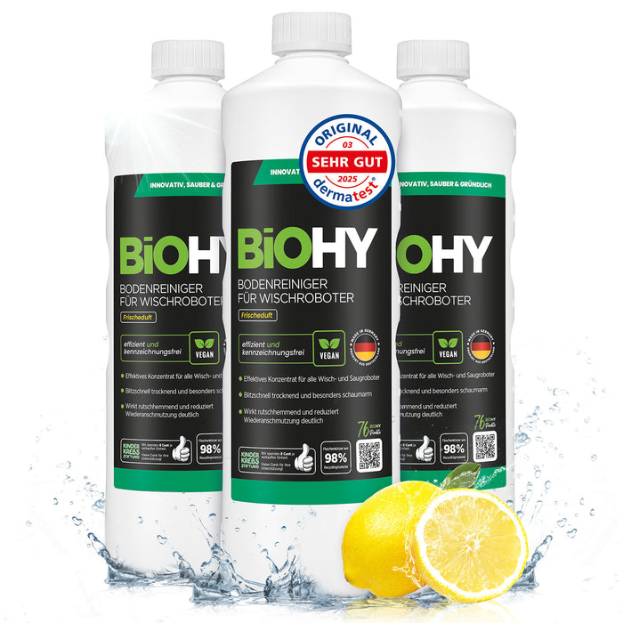 BiOHY Bodenreiniger für Wischroboter mit Frischeduft