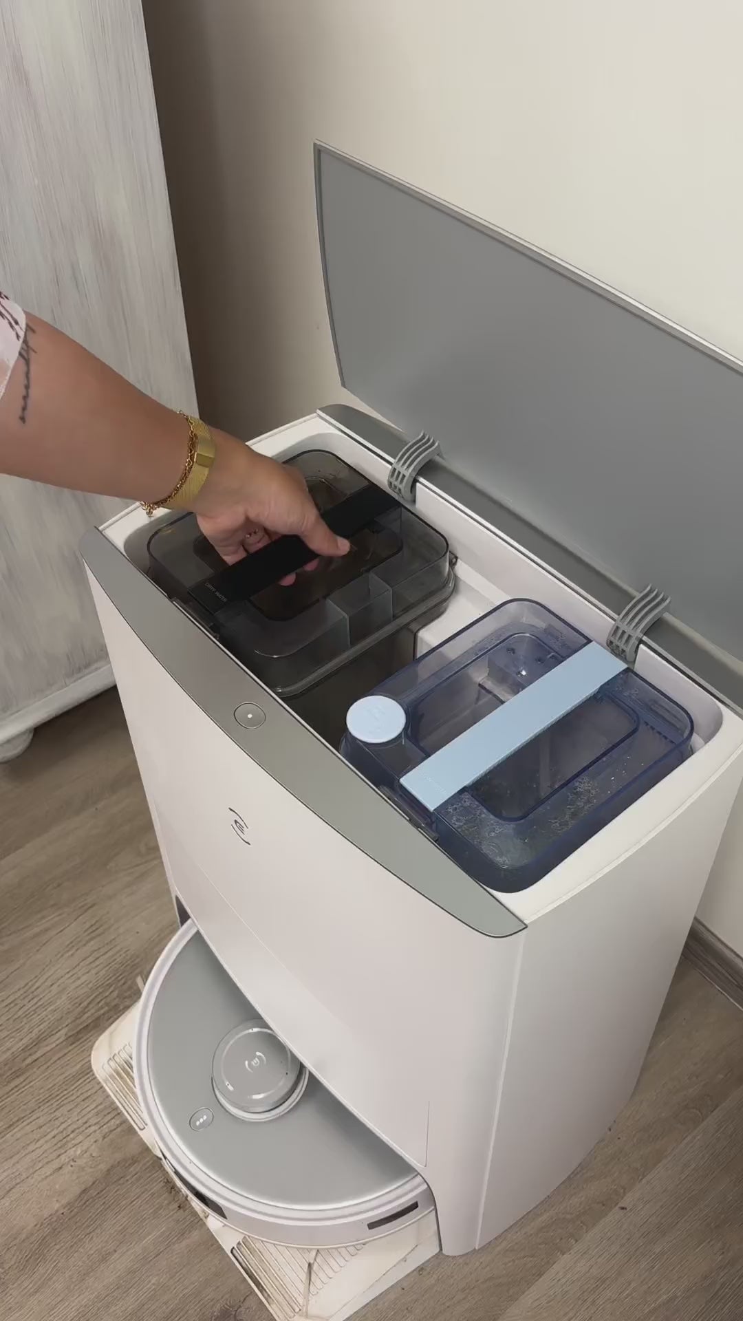 BiOHY Mopping robot cleaning agent for cleaning stations, cleaner for mopping robots, non-mudding floor cleaner, organic concentrate