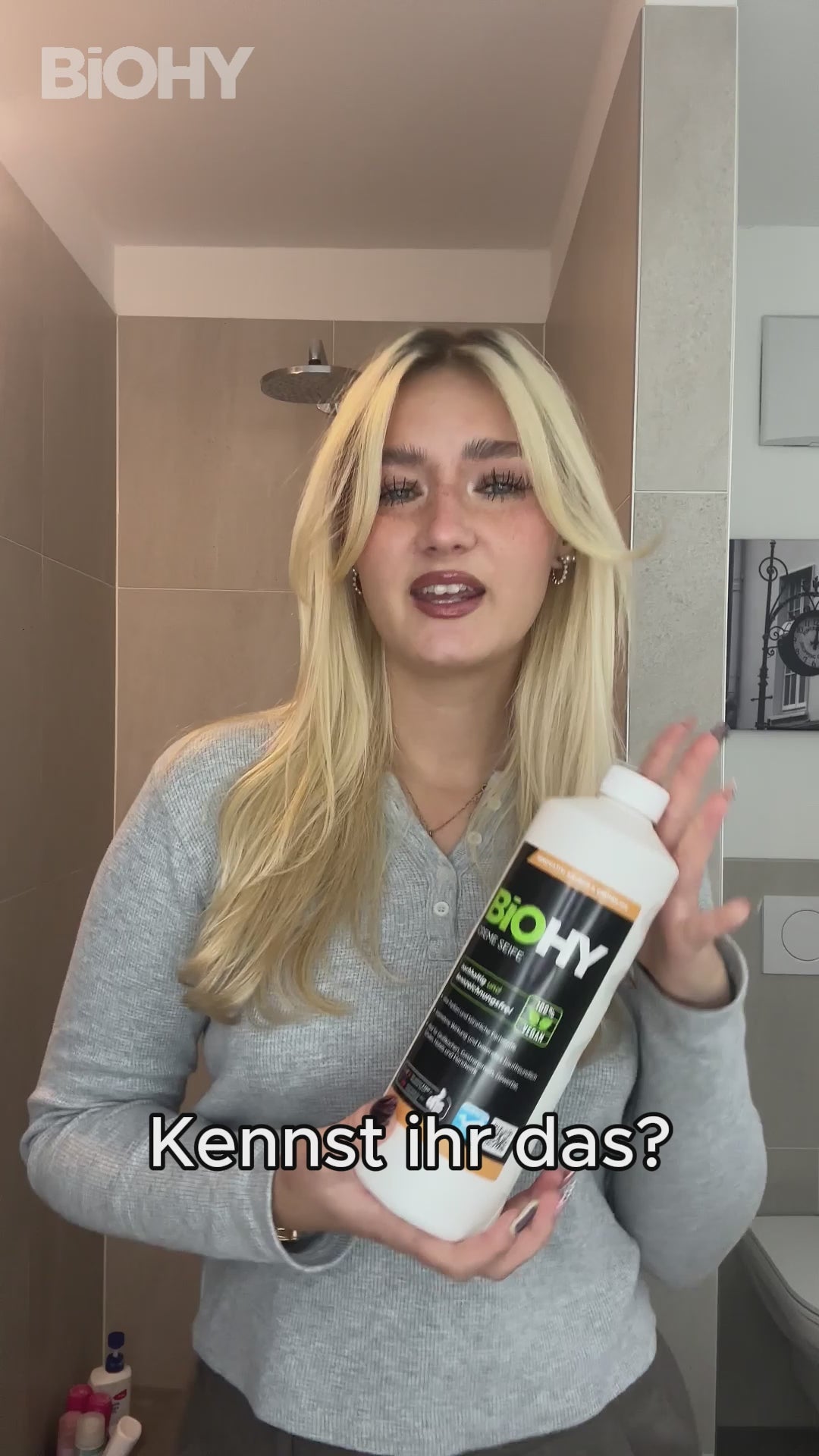 BiOHY cream soap, skin-friendly and phosphate-free, B2B