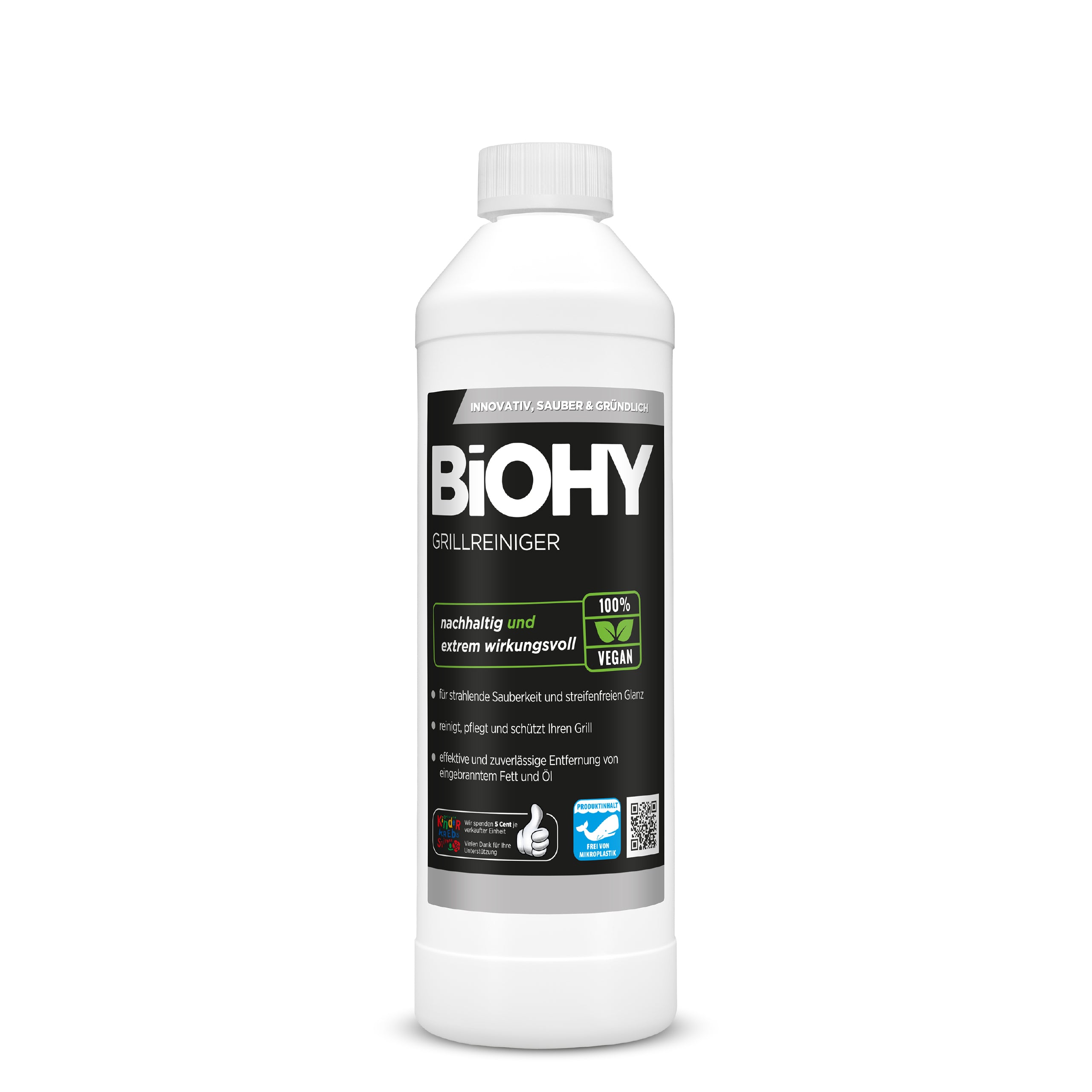 BiOHY grill cleaner, gas grill cleaner, BBQ cleaner, grill grate cleaner