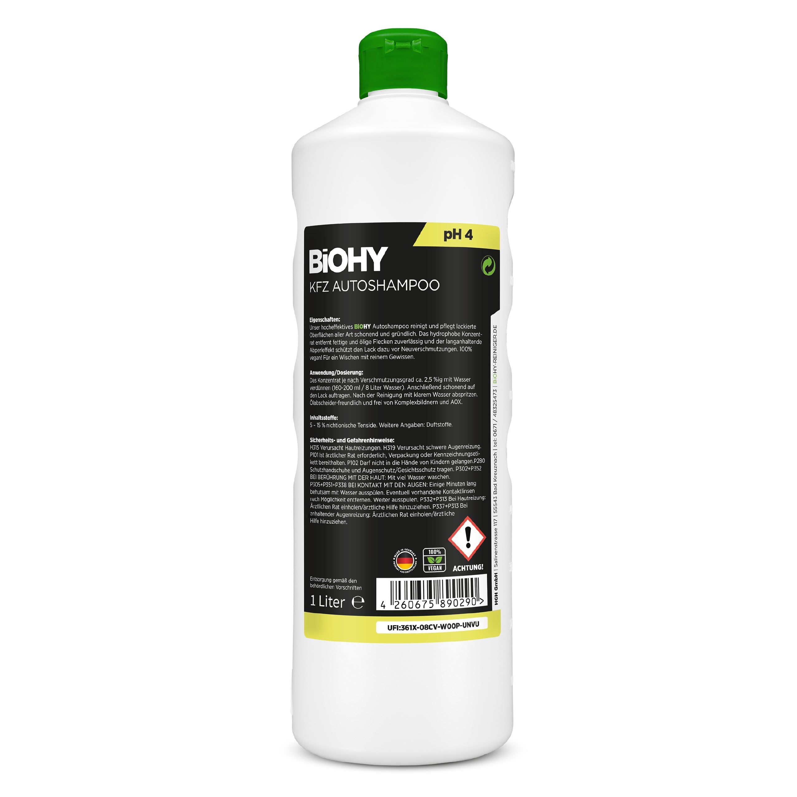 BiOHY car shampoo, car wash, car shampoo, foam cleaner